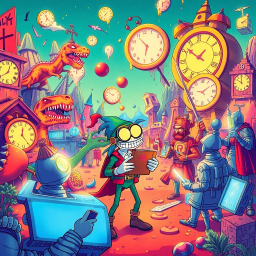 Chronochaos: Who's Time Is It Anyway? - Text-based game