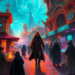 Chronochaser: Who's Time Is It Anyway? - Text-based game