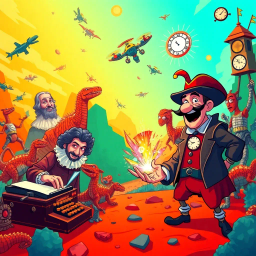 ChronoChaos: Who's Time Is It Anyway? - Text-based game