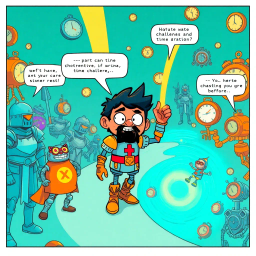 Chronochaos: Whose Time Is It Anyway? - Text-based game