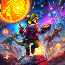 Chrono-Crack: Whose Time is it Anyway? - Text-based game