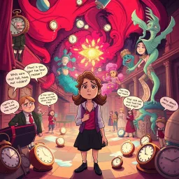 Chronochaos: Whose Time Is It Anyway? - Text-based game