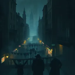 City of Crowded Shadows - Text-based game