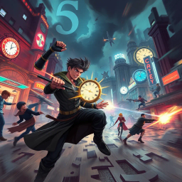 ChronoBrawl: Whose Time Is It Anyway? - Text-based game