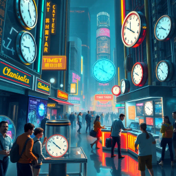 Chronovortex: Whose Time Is It Anyway? - Text-based game