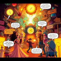 ChroniChaos: Whose Time Is It Anyway? - Text-based game