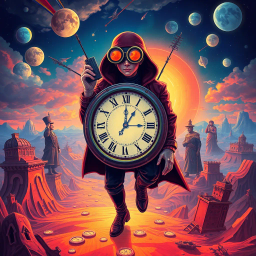 Chronochaos: Whose Time Is It Anyway? - Text-based game