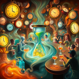ChronoCocktail: Whose Time Is It Anyway? - Text-based game