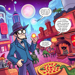 Chrono-Capers: Whose Time Is It Anyway? - Text-based game