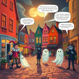 Whose Ghost Is It Anyway? - Text-based game