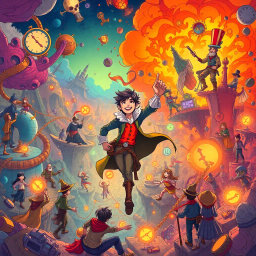 ChronoCapers: Whose Time Is It, Anyway? - Text-based game