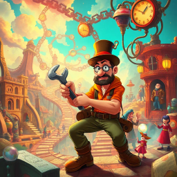 Chronochaos: Whose Time is it Anyway? - Text-based game