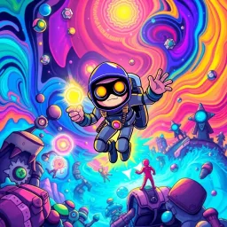 Spectrum Wars: Which Dimension Is It Anyway? - Text-based game
