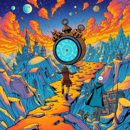 Chronochaos: Whose Time Is It Anyway? - Text-based game