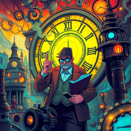 Chronovortex: Whose Time is It Anyway? - Text-based game