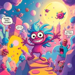 Spectrum Wars: Which Dimension is it Anyway? - Text-based game