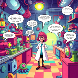 Whose Lab Is It Anyway? - Text-based game