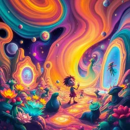 Spectrum Wars: Which Dimension is it Anyway? - Text-based game