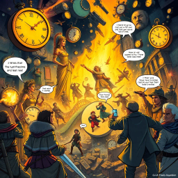 ChronoClash: Whose Time Is It Anyway? - Text-based game