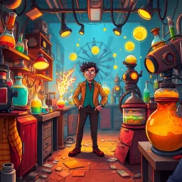 Whose Lab Is It Anyway? - Text-based game