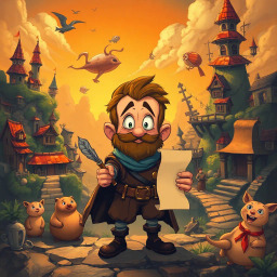 Chronicles of Chaos: Whose World Is It Anyway? - Text-based game