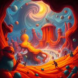 Chronicles of Chaos: Whose World Is It Anyway? - Text-based game