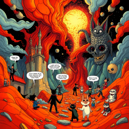 Chaos Chronicles: Whose Worlds Anyway? - Text-based game