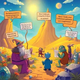Whose Prophecy Is It Anyway? - Text-based game