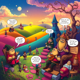 Whose Prophecy Is It Anyway? - Text-based game