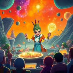 Chronicles of the Cosmic Chef - Text-based game