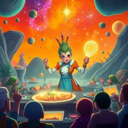 Chronicles of the Cosmic Chef - Text-based game