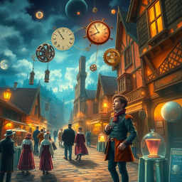 Chronochaos: Whose Time Is It Anyway? - Text-based game