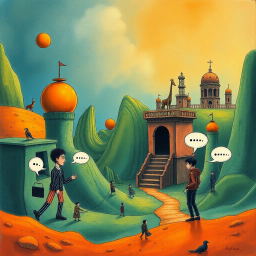 Chronicles of Chaos: Whose World Is It Anyway? - Text-based game