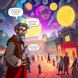 Chronochaos: Whose Time Is It Anyway? - Text-based game