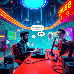 Code Swap Chronicles: Whose Hello Is It, Anyway? - Text-based game
