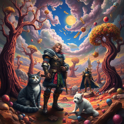 Chronicles of Chaos: Whose World Is It Anyway? - Text-based game