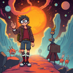 The Paradoxical Chronicles: Whose Quest Is It, Anyway? - Text-based game