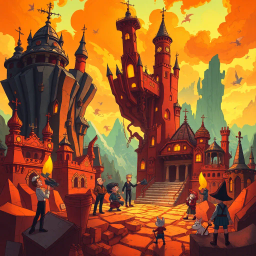 Chronicles of Chaos: Whose World Is It Anyway? - Text-based game