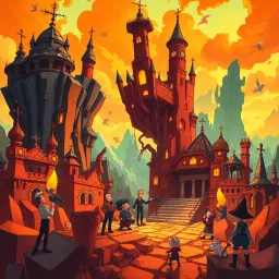 Chronicles of Chaos: Whose World Is It Anyway? - Text-based game