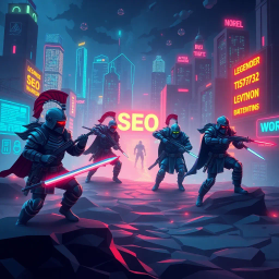 SEO Warriors: The RankScience Chronicles - Text-based game