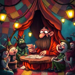 Whose Prophecy Is It Anyway? - Text-based game