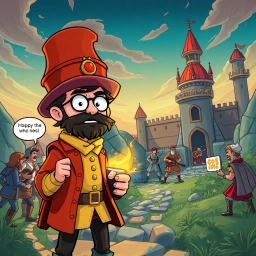 Chronovortex: Whose Time is It Anyway? - Text-based game