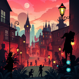 Whose Shadow Is It Anyway? - Text-based game