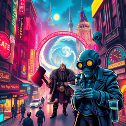 ChronoChasers: Whose Time Is It Anyway? - Text-based game