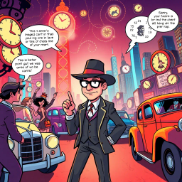 ChronoChaos: Whose Time Is It, Anyway? - Text-based game