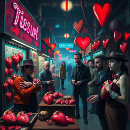 Whose Heart Is It, Anyway? - Text-based game