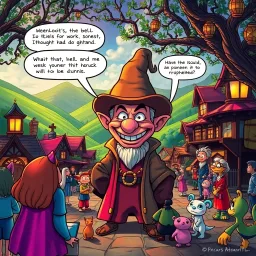 Whose Prophecy is it Anyway? - Text-based game