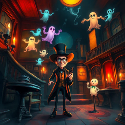 Whose Haunt is This? - Text-based game