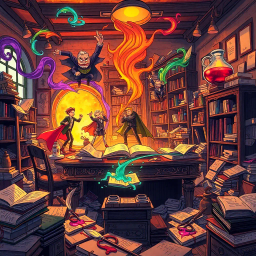 Chronicles of Chaos: Whose World Is It Anyway? - Text-based game