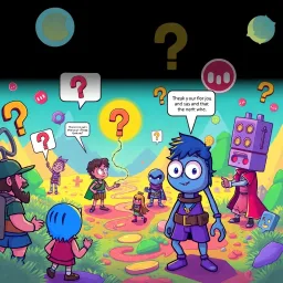 MetaQuest: Who's the Hero, Anyway? - Text-based game